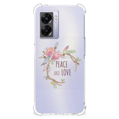 OPPO A77 5G | A57 5G Stevig | Bumper Hoesje | Boho Text OPPO A77 5G | A57 5G Stevig | Bumper Hoesje | Boho Text