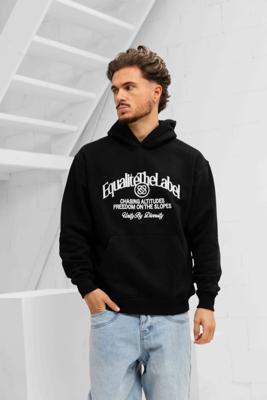 Equalité Jules Hoodie Heren Zwart - Maat XS - Kleur: Zwart | Soccerfanshop