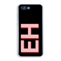 Monogram: Honor 10 Transparant Hoesje