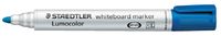 Viltstift Staedtler 351 whiteboard rond blauw 2mm