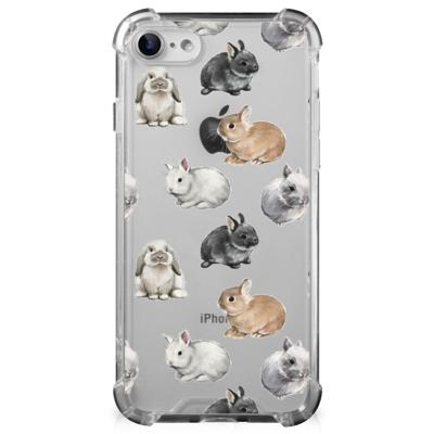 Case Anti-shock voor iPhone SE 2022/2020 | iPhone 8/7 Konijntjes Case Anti-shock voor iPhone SE 2022/2020 | iPhone 8/7 Konijntjes