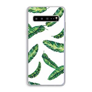 Lange bladeren: Samsung Galaxy S10 5G Transparant Hoesje