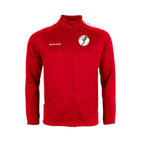 First Full Zip Trainingsjack RKSV Heeze Rood - thumbnail