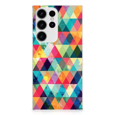 Samsung Galaxy S23 Ultra | TPU bumper | Geruit