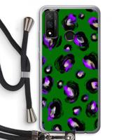 Green Cheetah: Huawei P Smart (2020) Transparant Hoesje met koord - thumbnail