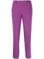 Alberto Biani pantalon fuselé à coupe courte - Violet - thumbnail