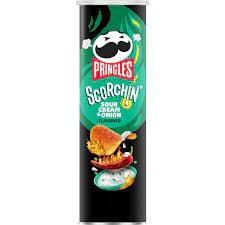 Pringles Pringles - Scorchin Sour Cream & Onion 156 Gram