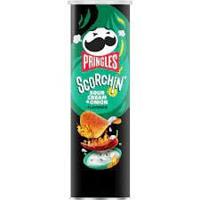 Pringles Pringles - Scorchin Sour Cream & Onion 156 Gram - thumbnail