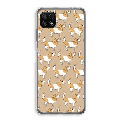 Doggy: Samsung Galaxy A22 5G Transparant Hoesje