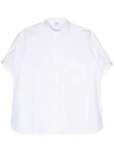 ASPESI chemise à détails plissés - Blanc