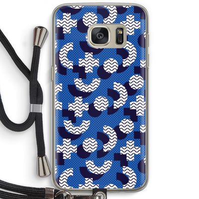 8-bit N°5: Samsung Galaxy S7 Transparant Hoesje met koord