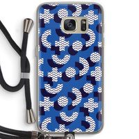 8-bit N°5: Samsung Galaxy S7 Transparant Hoesje met koord
