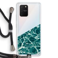 Weerkaatsing water: Samsung Galaxy S10 Lite Transparant Hoesje met koord