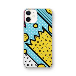 Pop Art #1: iPhone 12 Transparant Hoesje