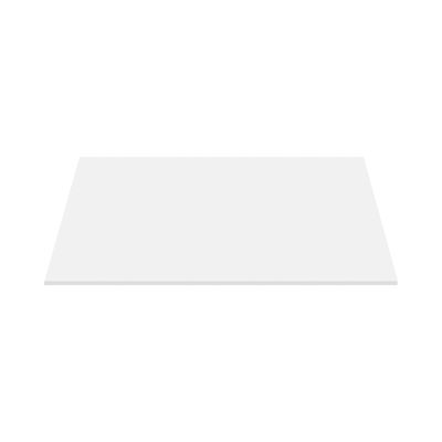 Wastafelblad BWS 45.5x77 cm Solid Surface Wit