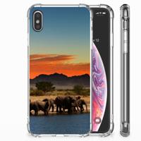 Apple iPhone Xs Max Case Anti-shock Olifanten