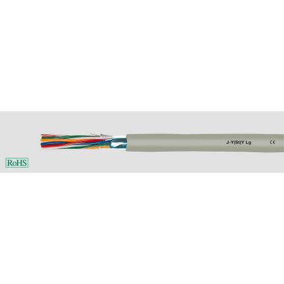 HELU 33005-500 Communicatielijn J-Y(ST)Y 6 x 2 x 0.6 mm + 0 2 x 0.6 mm Grijs 500 m