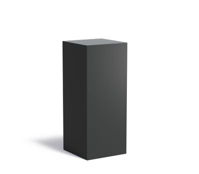 Aluminium sokkel 50x50x120cm.