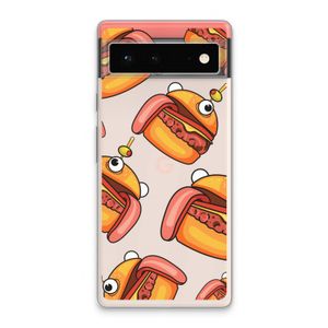 Hamburger: Google Pixel 6 Transparant Hoesje