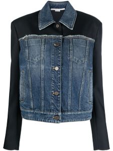 Stella McCartney panelled denim jacket - Bleu