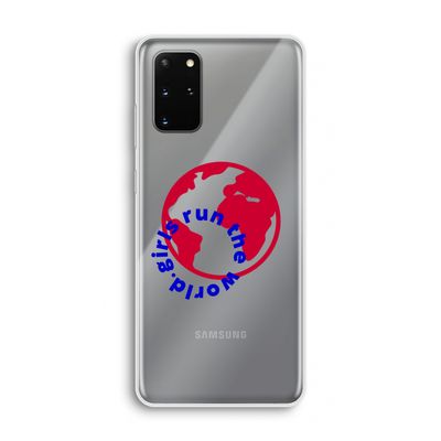 Run The World: Samsung Galaxy S20 Plus Transparant Hoesje