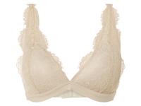 esmara Dames soft-bh met kant (S (36/38), Beige)