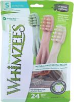 Whimzees h.snack toothbrush s valuebag 24st - Gebr de boon