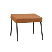 Bronx71 Hocker Espen cognac eco-leer