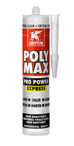 Griffon Poly Max Pro Power Express 300g Crystal Clear