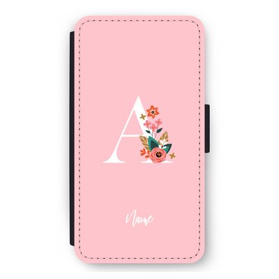 Pink Bouquet: iPhone 12 mini Flip Hoesje