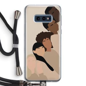 Sweet creatures: Samsung Galaxy S10e Transparant Hoesje met koord