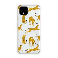 Luipaard: Pixel 4 Transparant Hoesje