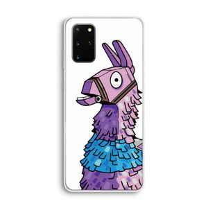 Lama: Samsung Galaxy S20 Plus Transparant Hoesje