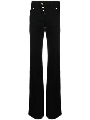 TOM FORD pantalon évasé à taille haute - Noir