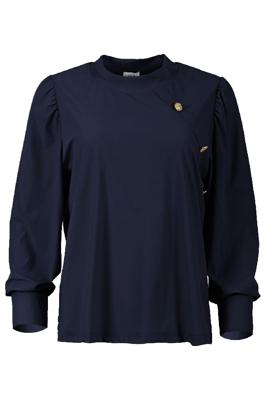 Maicazz Ifkes Sp25.t60.710 T-shirt Lange Mouw Navy