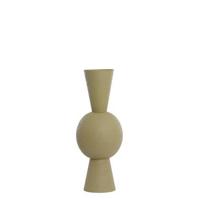 Light & Living Light&living Vaas deco Ø25x60 cm CHEDI mat olijf groen