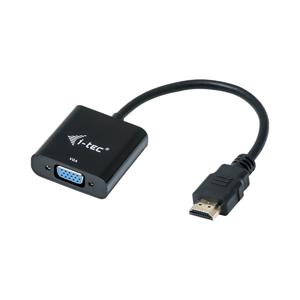 i-tec HDMI2VGAADA video kabel adapter 0,15 m HDMI VGA Zwart