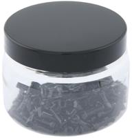 Sapim Spoke nipple polyax 12mm black