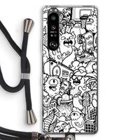 Vexx City #2: Sony Xperia 1 III Transparant Hoesje met koord