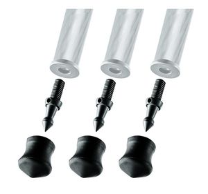 Gitzo GSF30S spike + rubber foot 30mm 3 pc