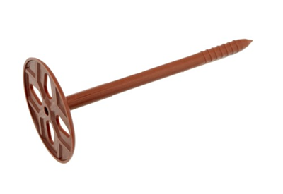 GB instortplug nylon 8x140mm isolatiedikte 80-100 bruin | 125 stuks - GB33251400125