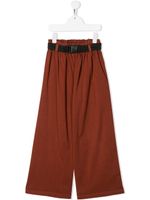 Andorine pantalon évasé ample - Marron