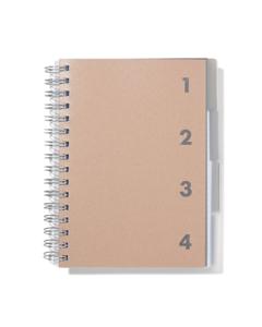 HEMA Collegeblok 4-in-1 A5 Gelinieerd Kraft