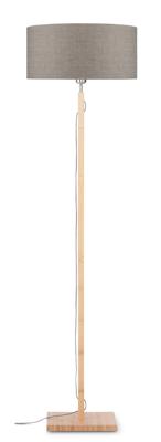 Vloerlamp Fuji - Taupe/Bamboe - Ø47cm