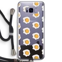 Bacon to my eggs #1: Samsung Galaxy S8 Plus Transparant Hoesje met koord
