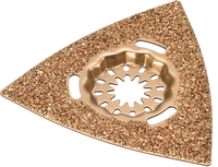 Qblades SL40 Hardmetalen SLijpdriehoek 80M 1St - thumbnail