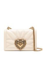 Dolce & Gabbana medium Devotion leather shoulder bag - Tons neutres