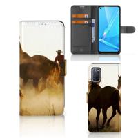 OPPO A72 | OPPO A52 | Telefoonhoesje | Met pasjeshouder | Design Cowboy