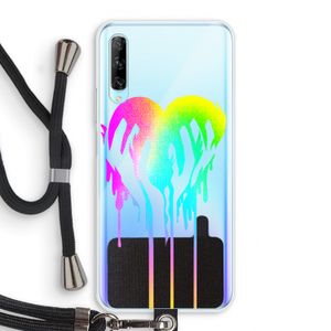 Hold My Heart: Huawei P Smart Pro Transparant Hoesje met koord