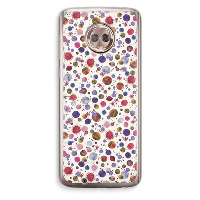 Planets Space: Motorola Moto G6 Transparant Hoesje